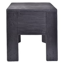 Leo Recycled Pine Wood Accent Stool